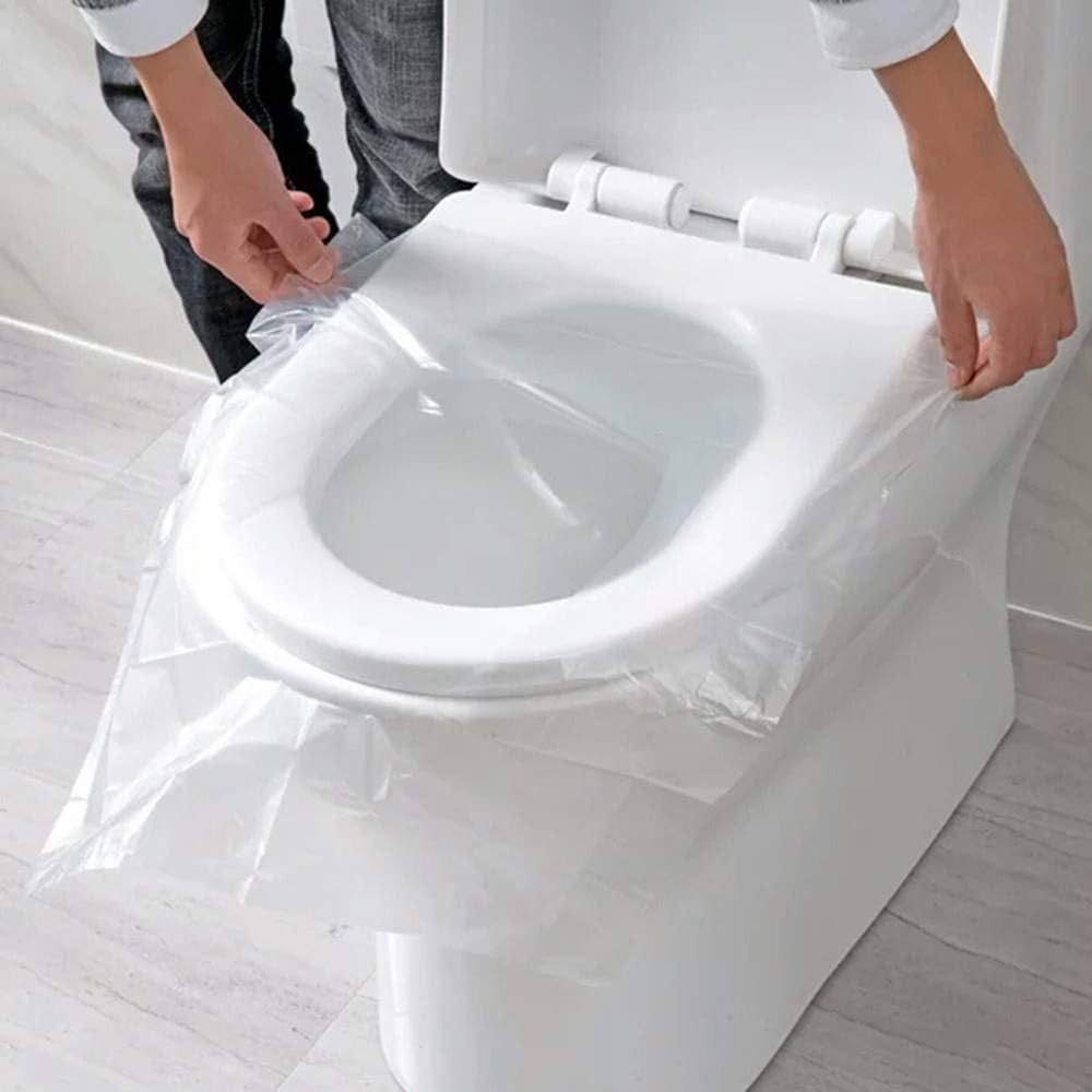 Protections jetables pour siège de toilette 50pcs